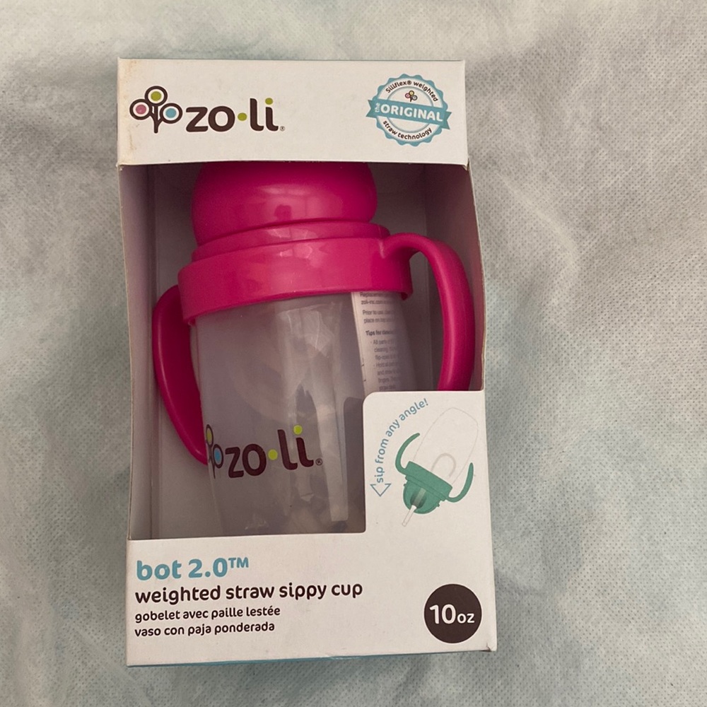 Zoli bot 2.0 weighted straw silly cup